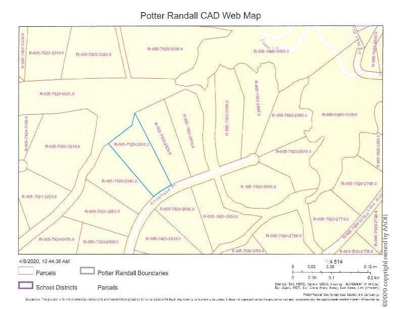 320 Arrowhead Point Canyon, TX 79015 - Photo 11 of 11 320 Arrowhead Pt - Map 2
