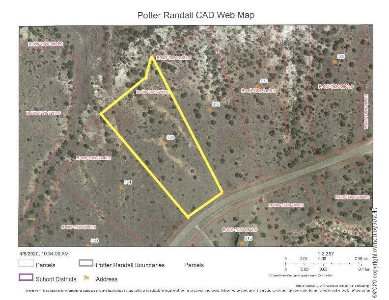 320 Arrowhead Point Canyon, TX 79015 - Photo 9 of 11 320 Arrowhead Pt - Map 1