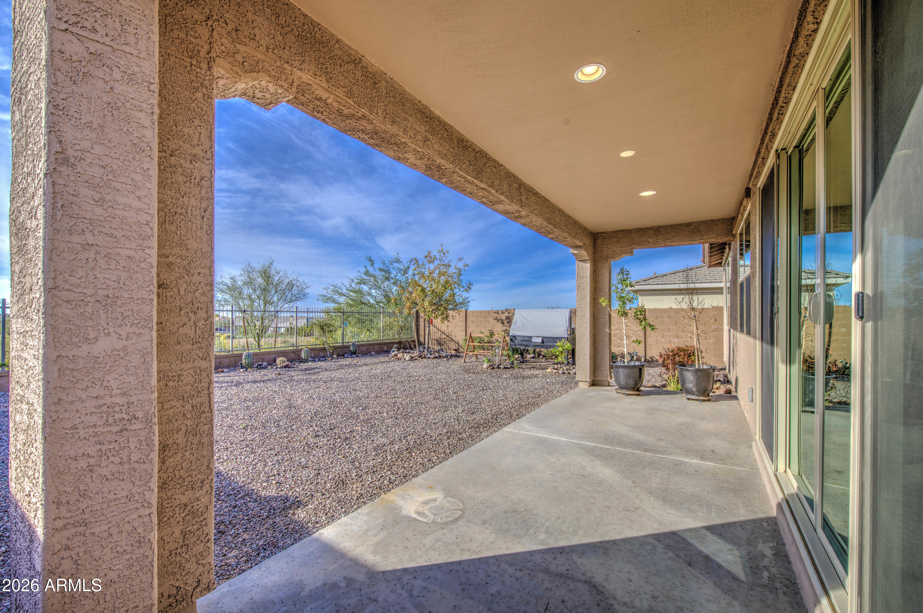 12409 East Soloman Road Gold Canyon, AZ 85118 - Photo 42 of 47 a view of a living room and a garage