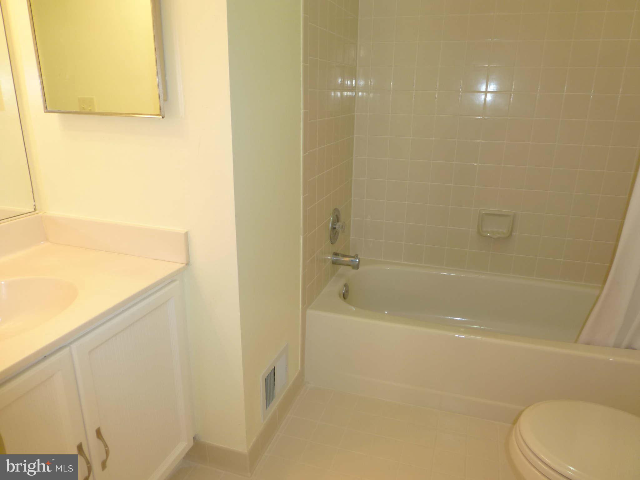 7311 Treetop Hill Lane Springfield, VA 22152 - Photo 17 of 26 a bathroom with a bathtub and a shower