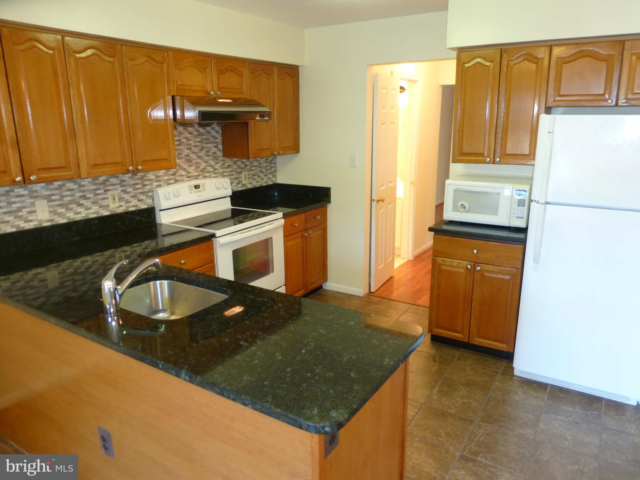 7311 Treetop Hill Lane Springfield, VA 22152 - Photo 8 of 26 a kitchen with a sink stove and refrigerator
