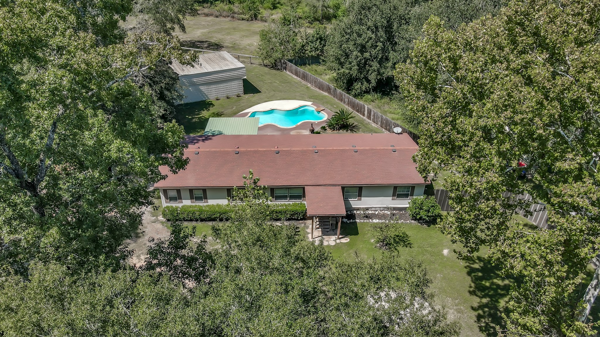 15350 Old Humble Pipeline Road Conroe, TX 77302 - Photo 1 of 38 an aerial view of a house