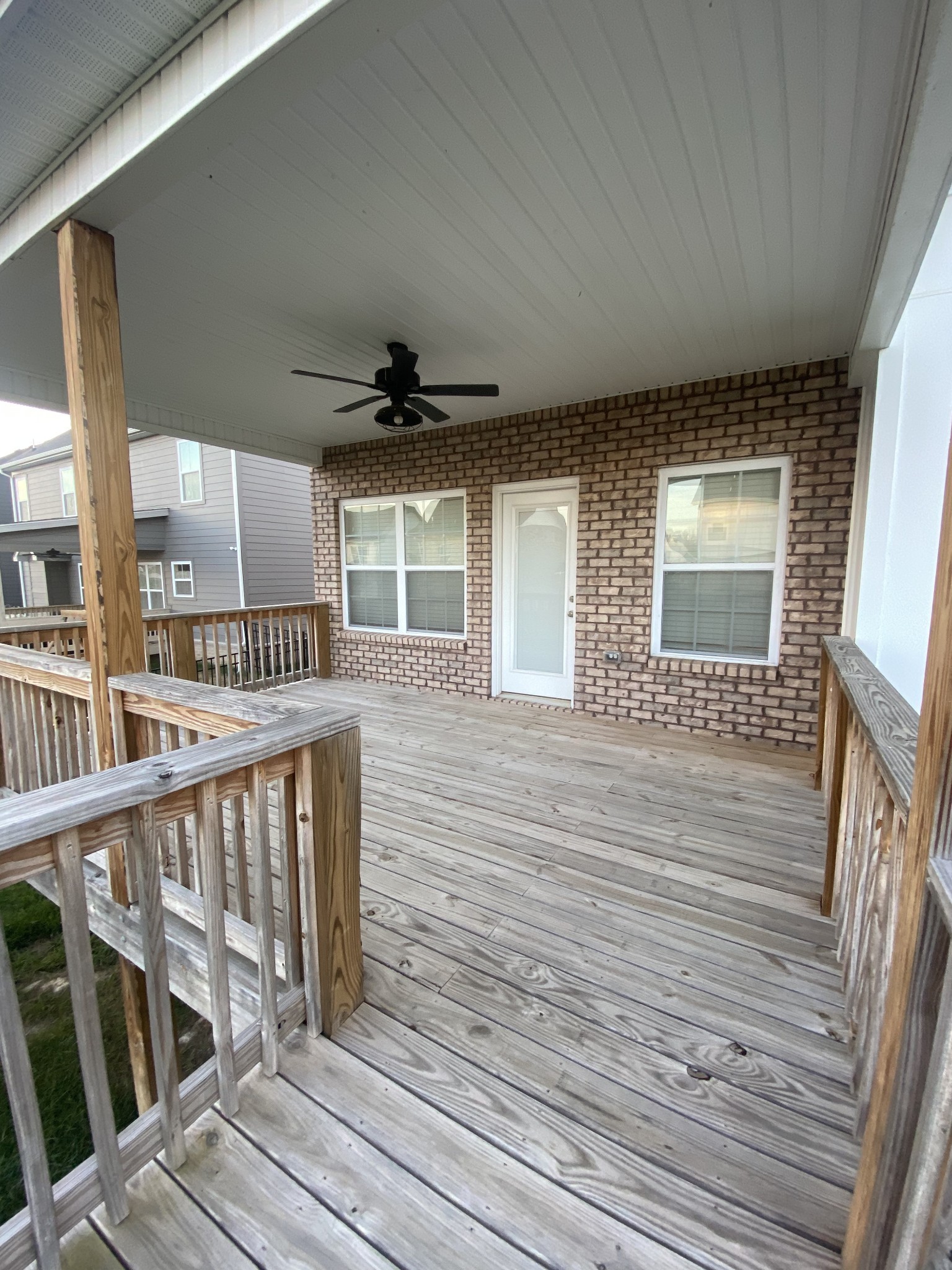 557 Dexter Drive Clarksville, TN 37043 - Photo 28 of 30 a view of a hallway with wooden floor and staircase