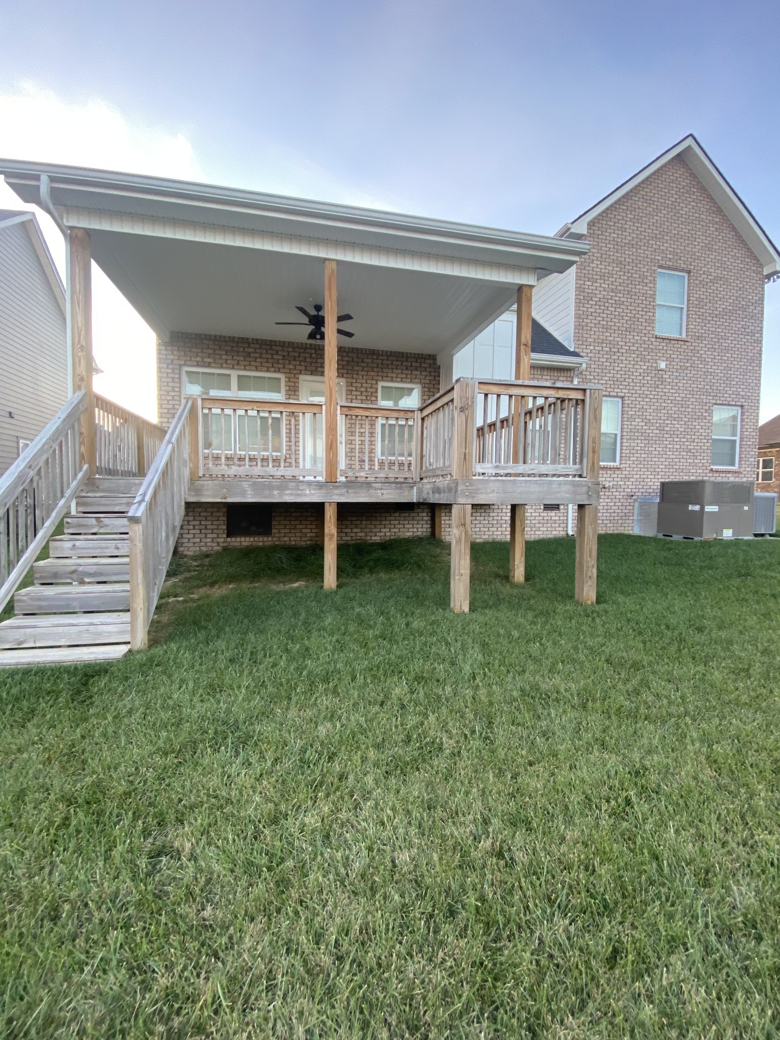557 Dexter Drive Clarksville, TN 37043 - Photo 30 of 30 a view of a house with a backyard and porch