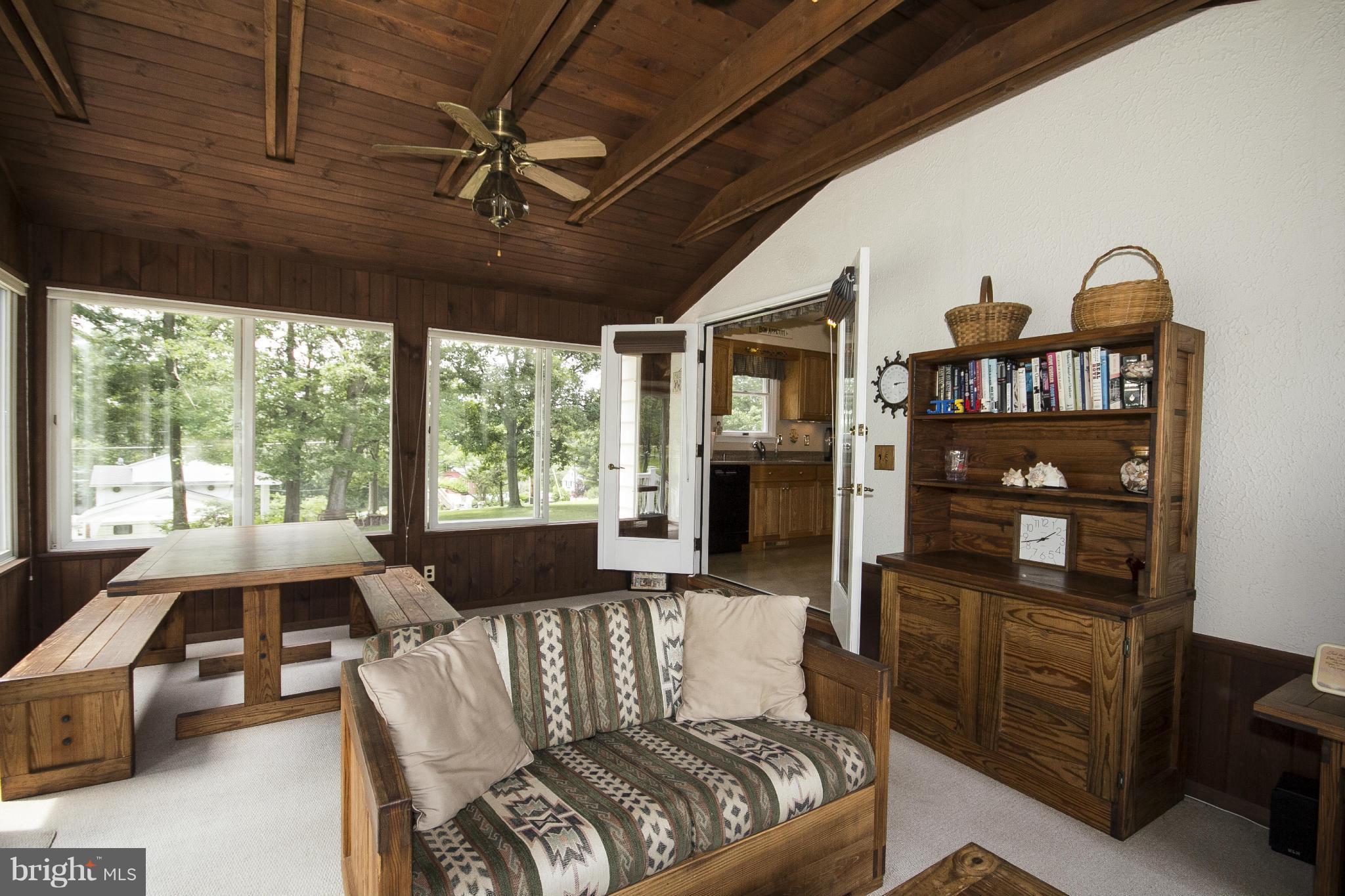 10726 Jones Road Kingsville, MD 21087 - Photo 12 of 30 Beautiful Vaulted Wood Ceilings in All-Season room