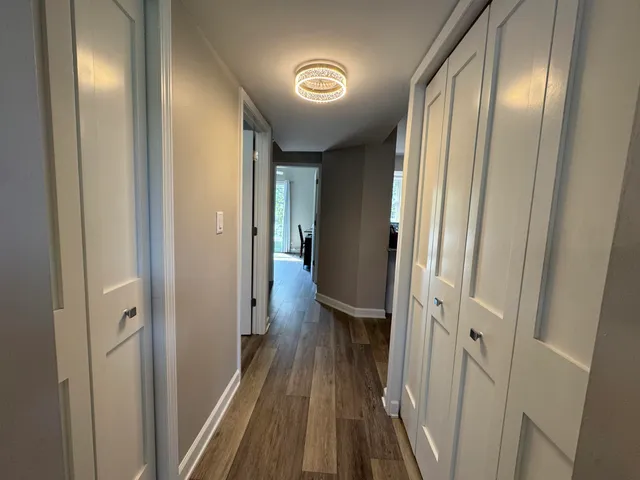 a view of a walk in closet