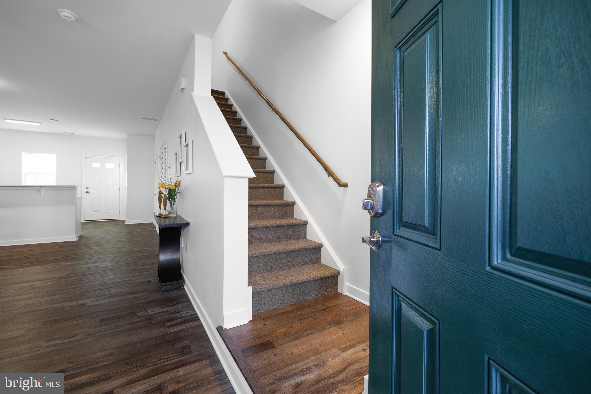 836 Bennett Street Wilmington, DE 19801 - Photo 53 of 66 a view of entryway and hall with wooden floor