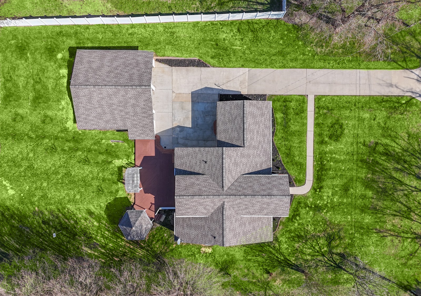 105 Stewart Road Lebanon, TN 37087 - Photo 54 of 54 an aerial view of a house with a yard