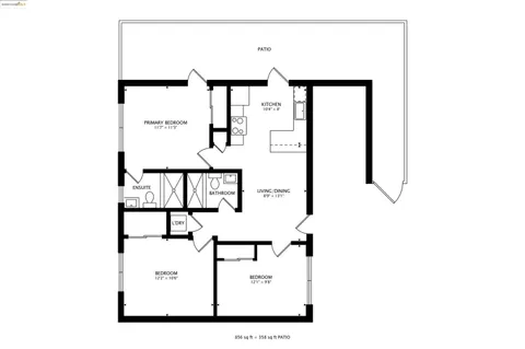 a picture of a bench in front of door