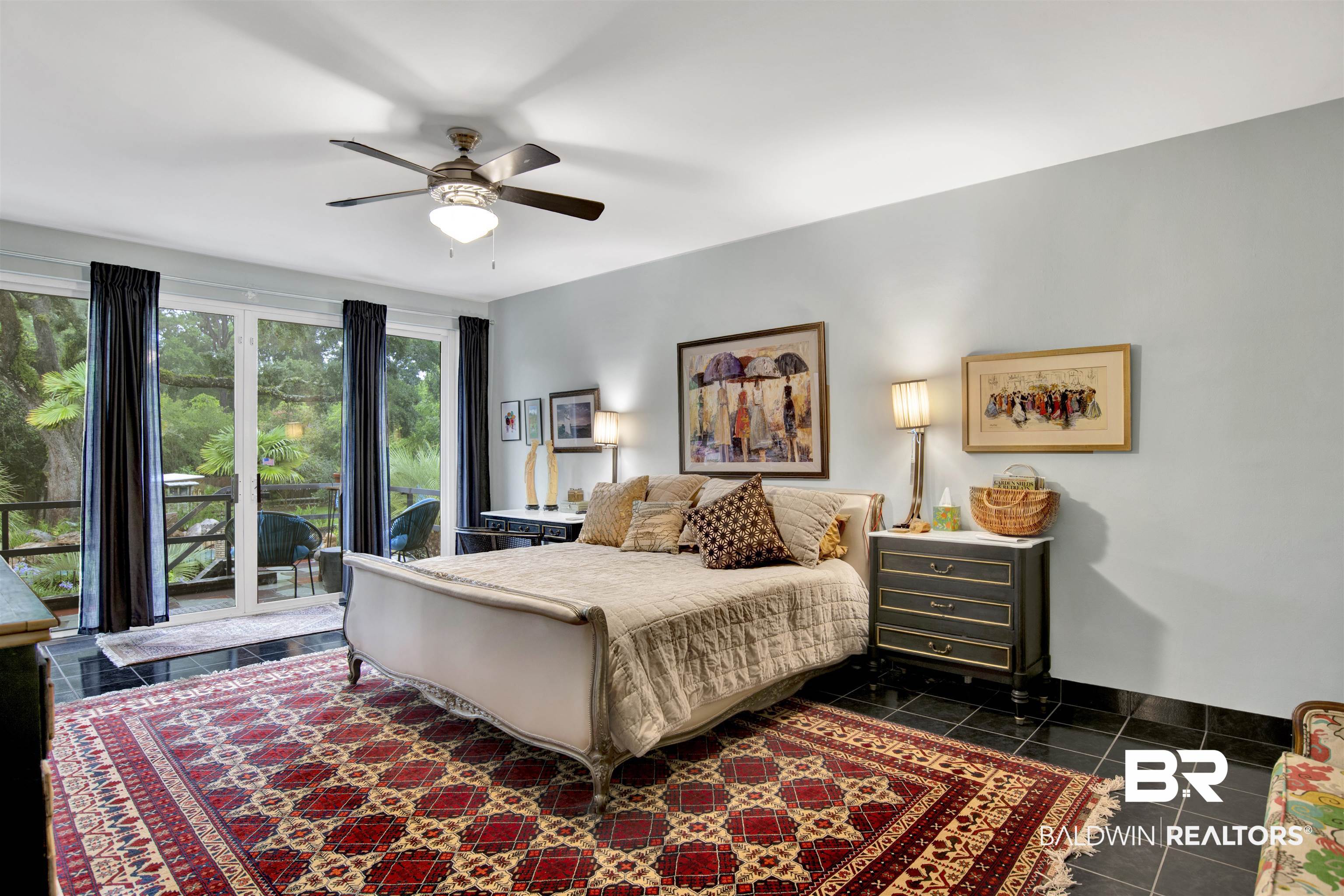 809 Bernard Circle Mobile, AL 36693 - Photo 34 of 75 Spacious room featuring dark tile flooring and light-toned walls
