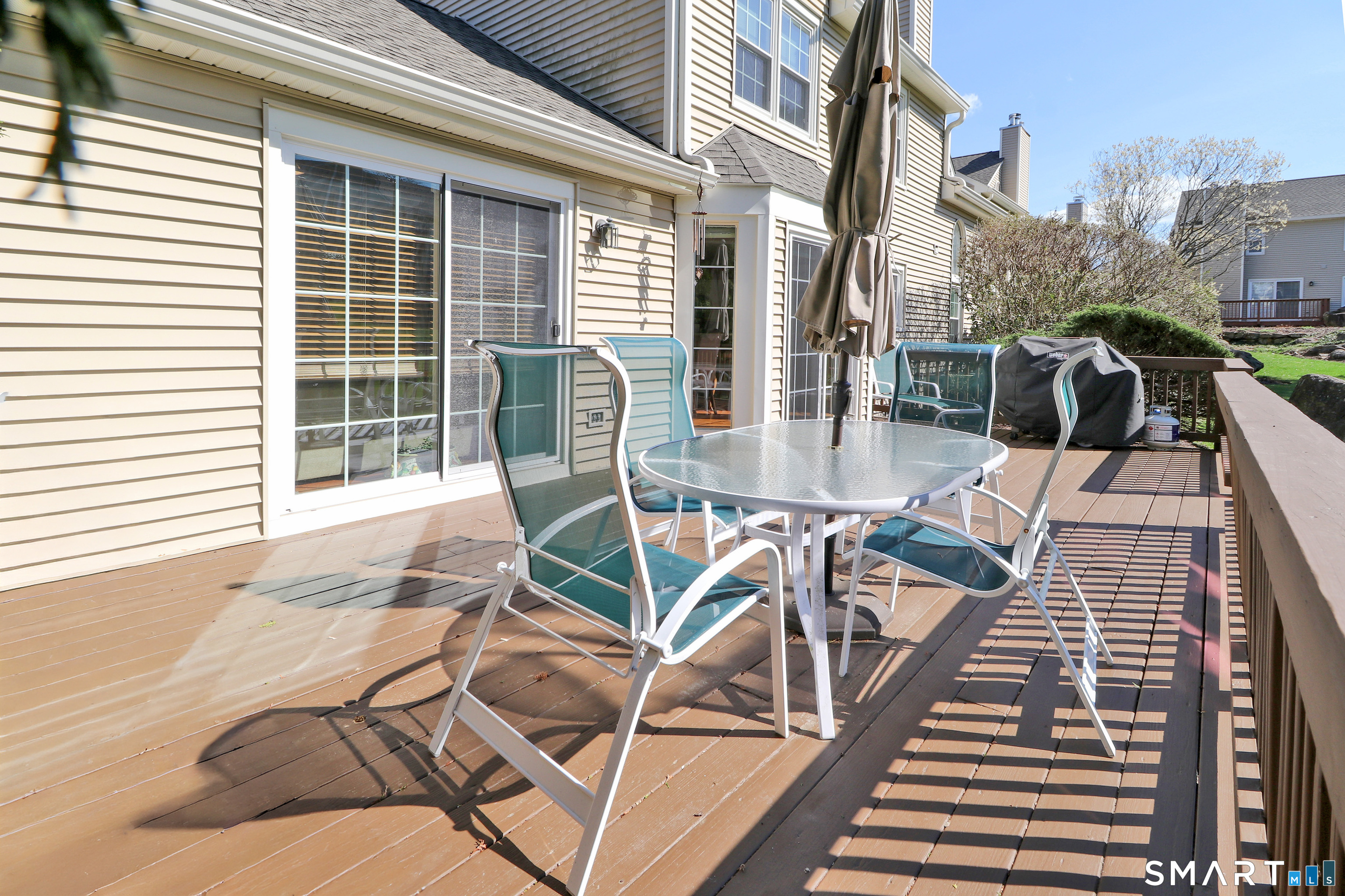415 Pitkin Hollow, Unit 415 Trumbull, CT 06611 - Photo 28 of 35 View of the deck which is very large