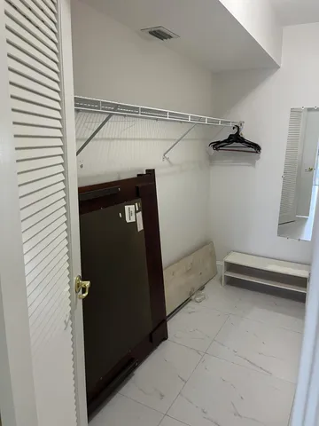 a view of walk in closet