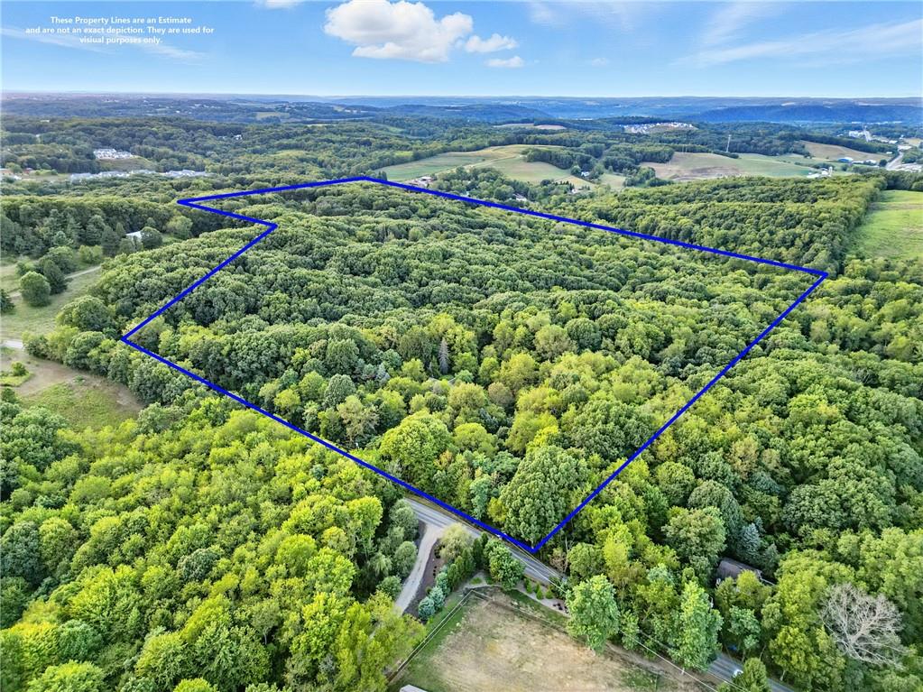 221 Zehner School Road Zelienople, PA 16063 - Photo 13 of 16 an aerial view of residential houses with outdoor space and trees