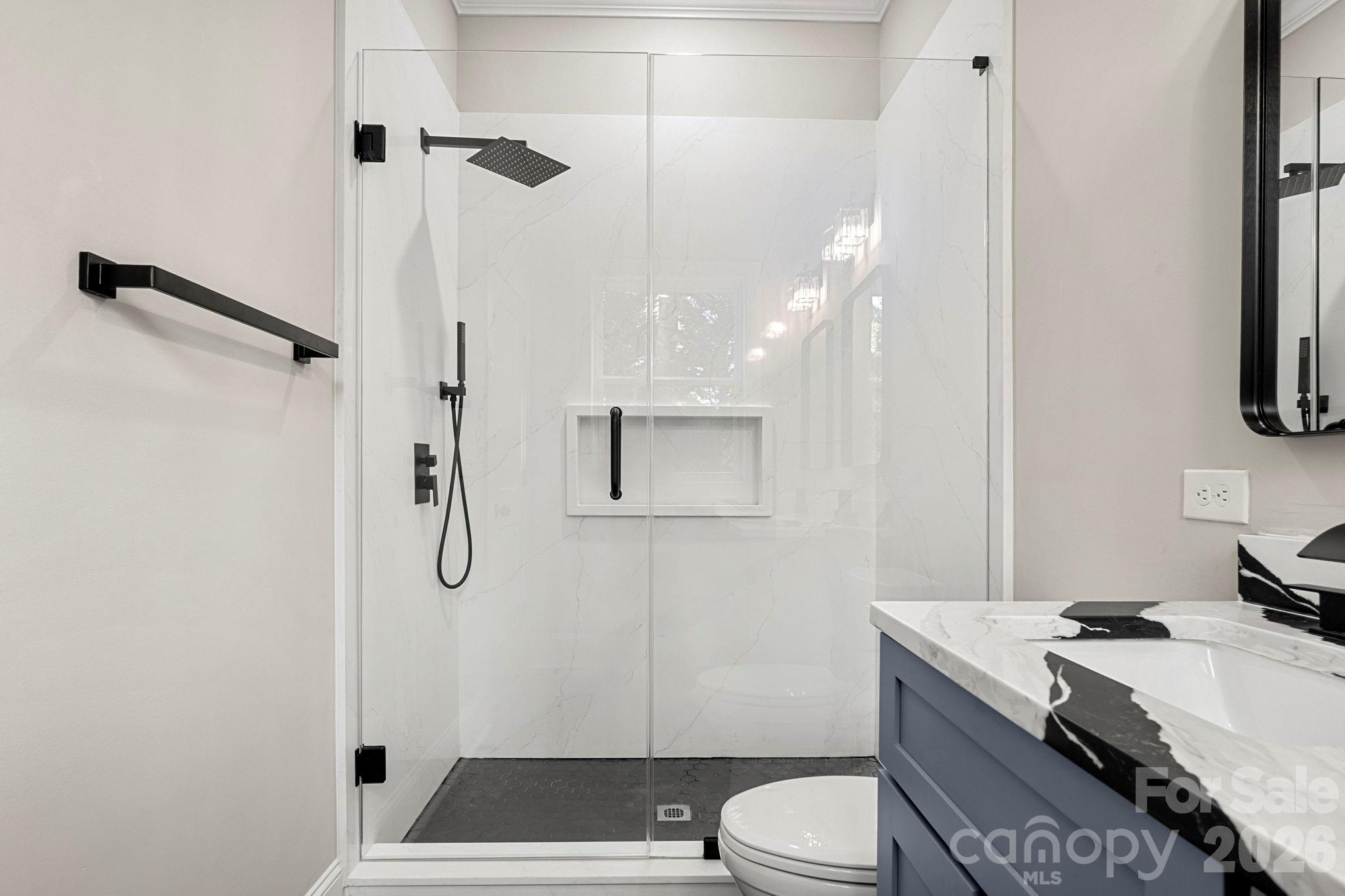 918 North New Hope Road Gastonia, NC 28054 - Photo 25 of 37 a bathroom with a sink toilet and shower
