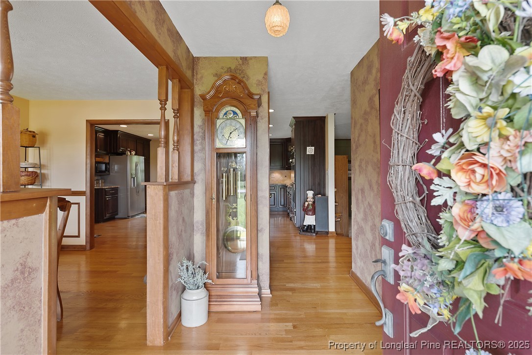 5017 Goldsboro Road Wade, NC 28395 - Photo 6 of 50 a hallway with painting and a decor