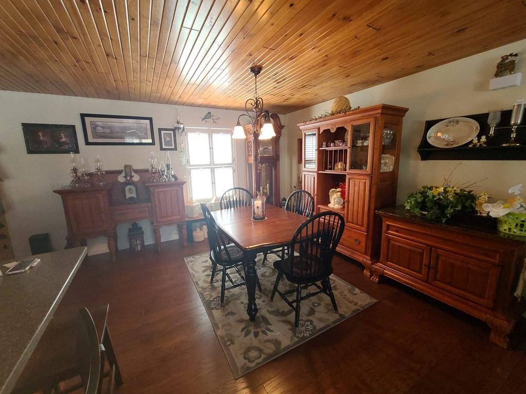 1101 Tin Town Road Sligo, PA 16255 - Photo 15 of 41 a view of a dining room with furniture and window