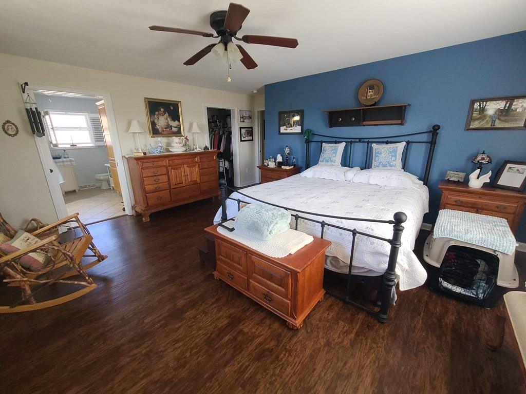 1101 Tin Town Road Sligo, PA 16255 - Photo 18 of 41 a bedroom with furniture and wooden floor