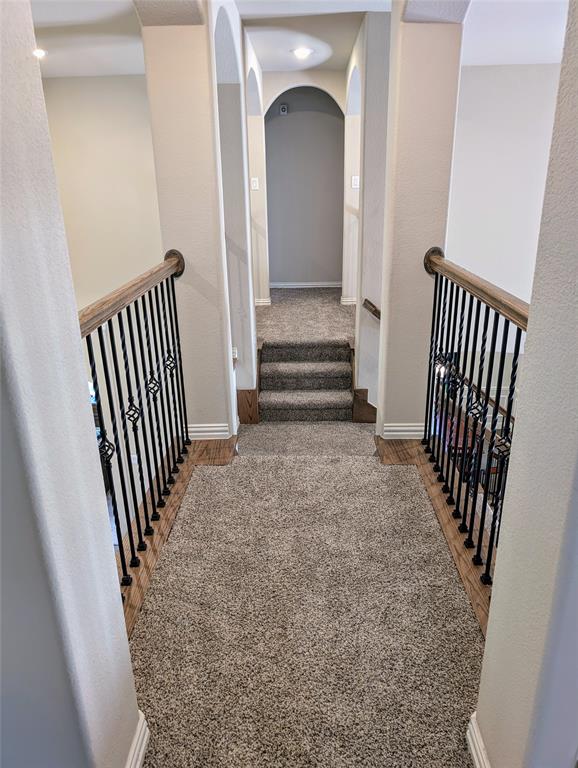 2630 Flat Bush Avenue Midlothian, TX 76065 - Photo 23 of 32 a view of a hallway view with staircase