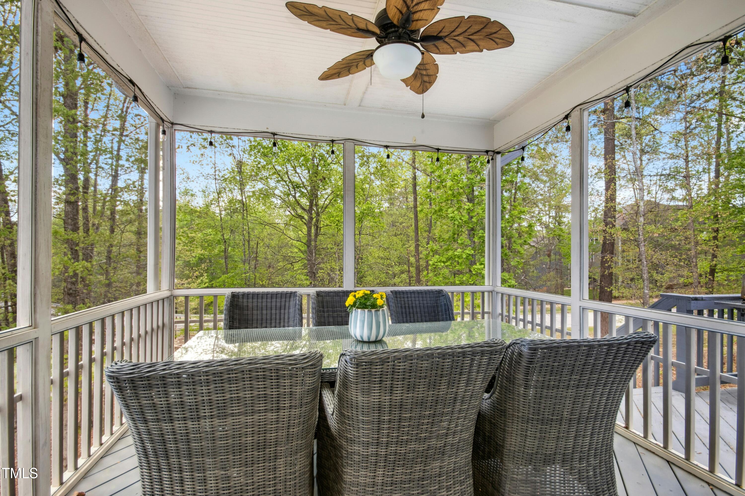 44 South Wilders Ridge Way Clayton, NC 27527 - Photo 43 of 56 a view of a dining room with furniture window and outside view