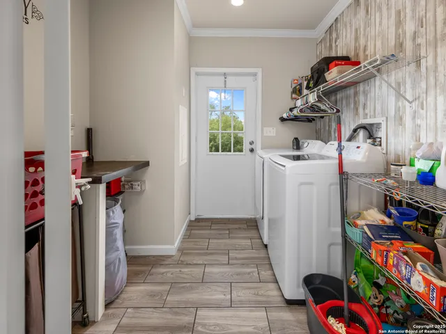 a view of storage and utility room
