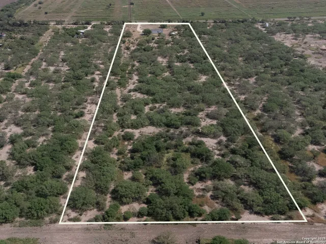 a bird view of house