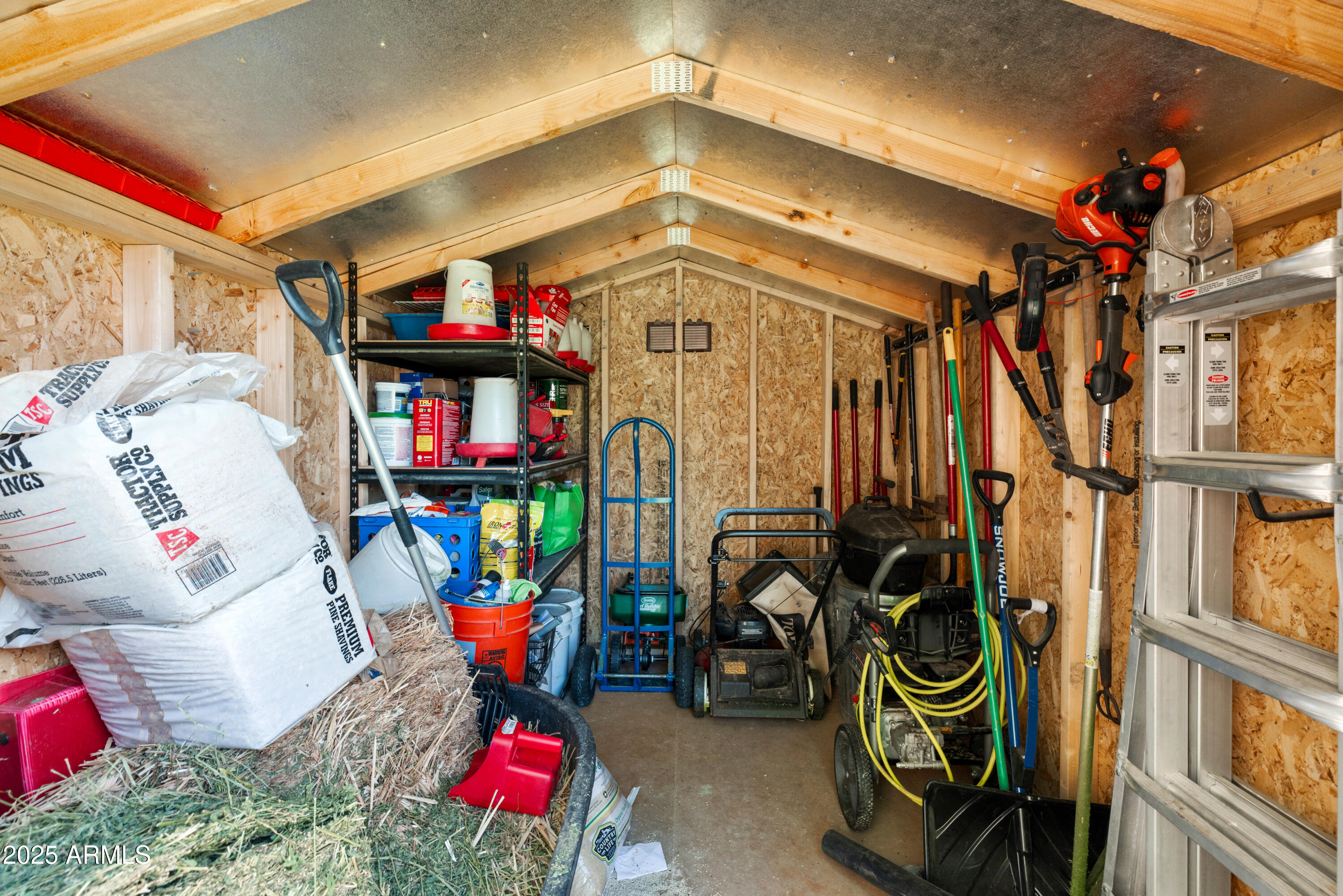 25 Miner Circle Sedona, AZ 86351 - Photo 50 of 56 25 Miner Cir - Backyard Storage Shed