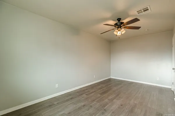 wooden floor in an empty room