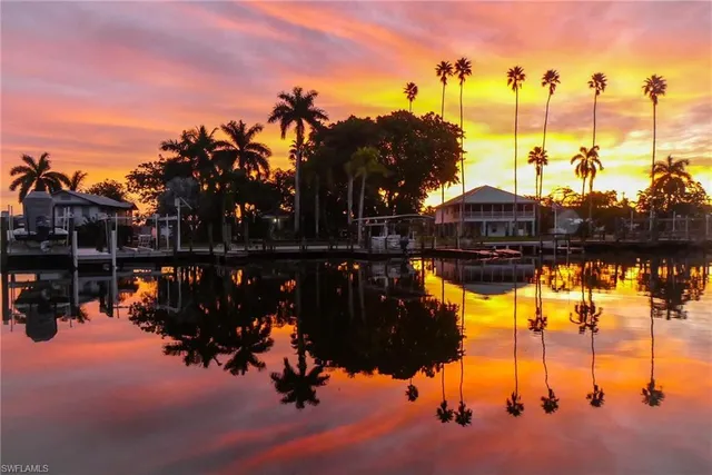 a view of outdoor space with seating area
