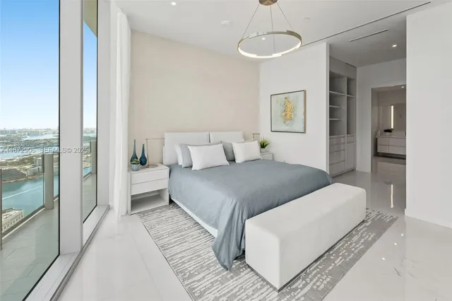 a view of a balcony with city view