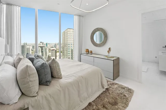 a view of city from balcony