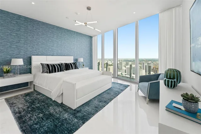 a view of balcony with furniture