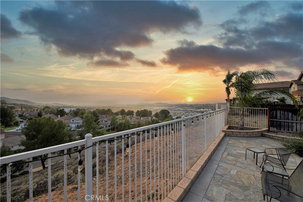 16163 Setting Sun Circle Riverside, CA 92503 - Photo 32 of 36 a view of a city from a balcony