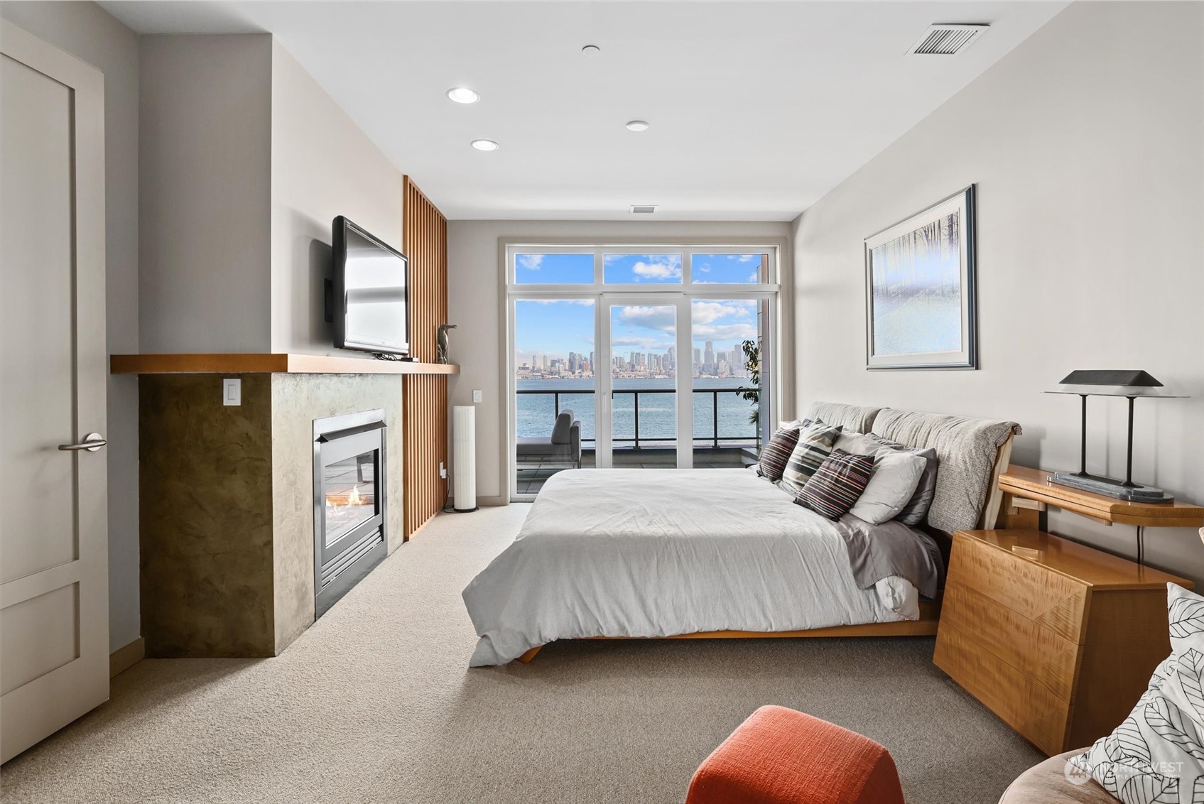 1661 Harbor Avenue Southwest, Unit 600 Seattle, WA 98126 - Photo 25 of 40 a bedroom with a bed and window