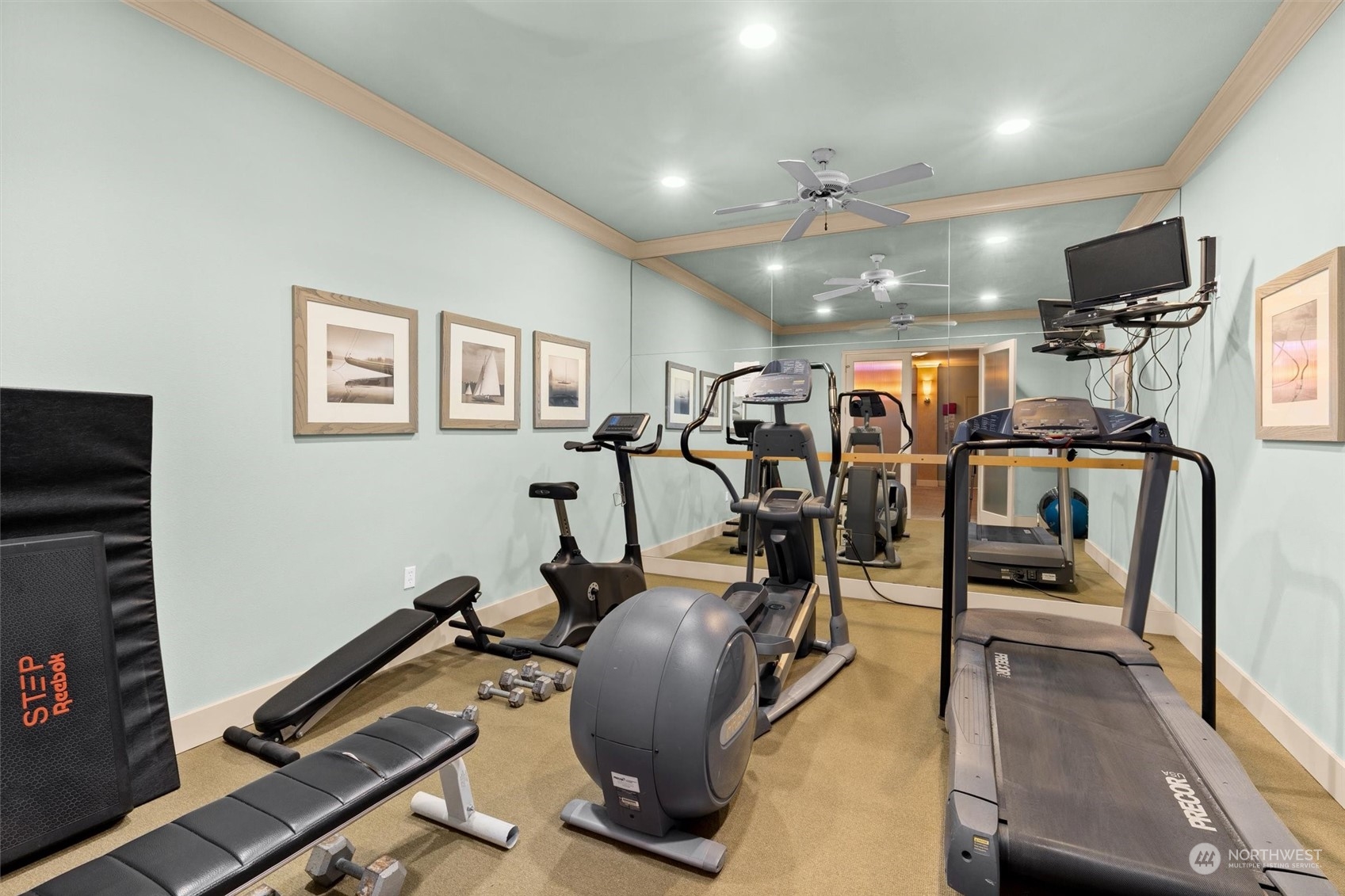 1661 Harbor Avenue Southwest, Unit 600 Seattle, WA 98126 - Photo 39 of 40 a view of a room with gym equipment