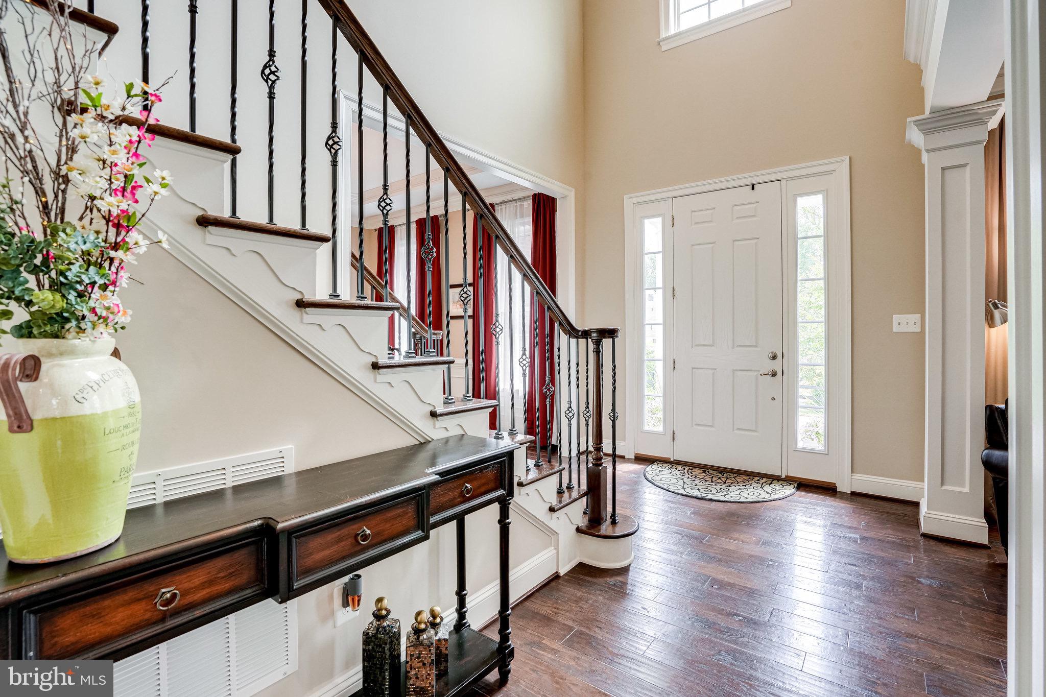 7561 Glen Pointe Court Springfield, VA 22153 - Photo 16 of 67 Gorgeous Dark Wide Plank Hardwoods