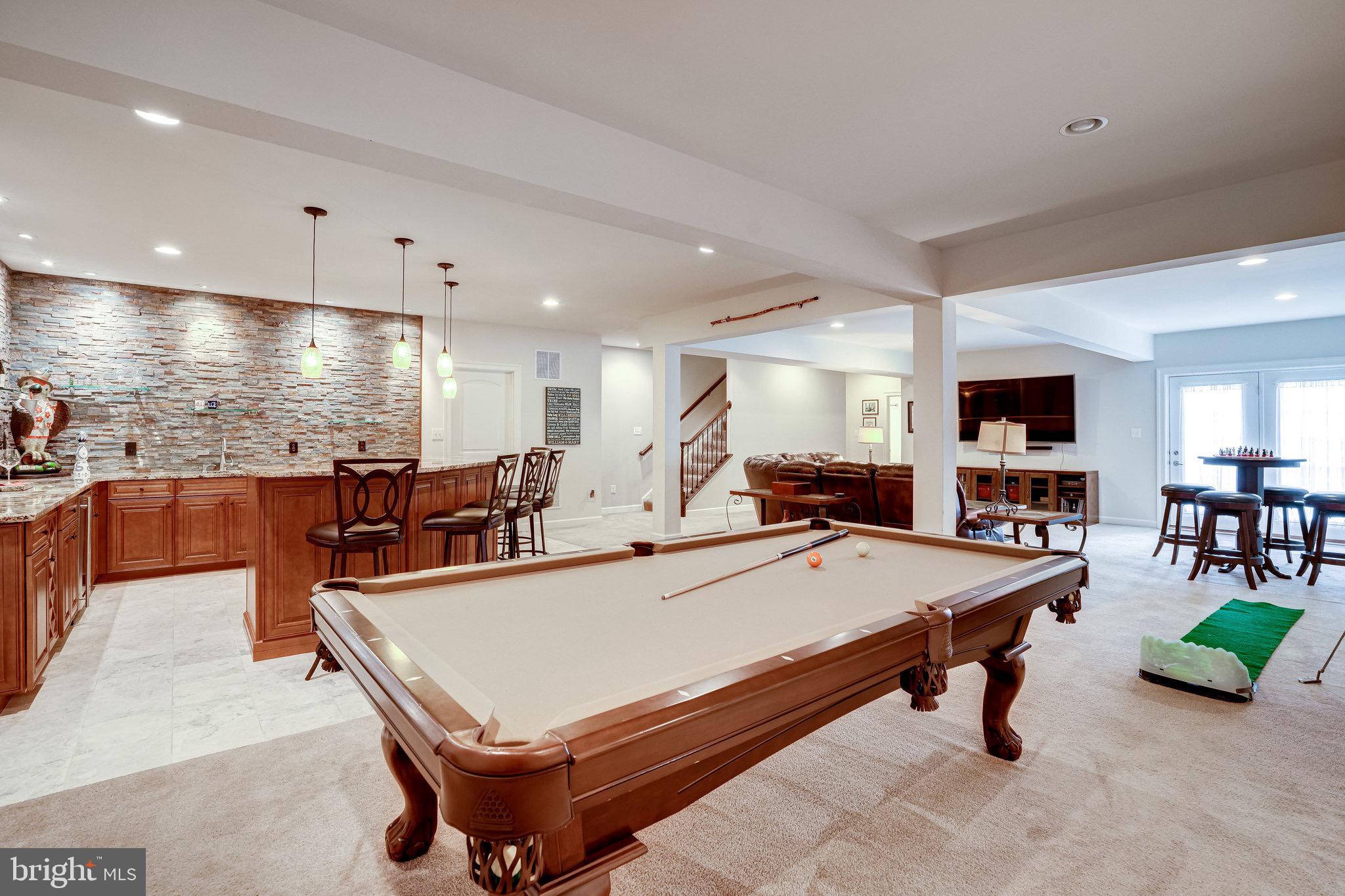 7561 Glen Pointe Court Springfield, VA 22153 - Photo 60 of 67 Pool Table Conveys