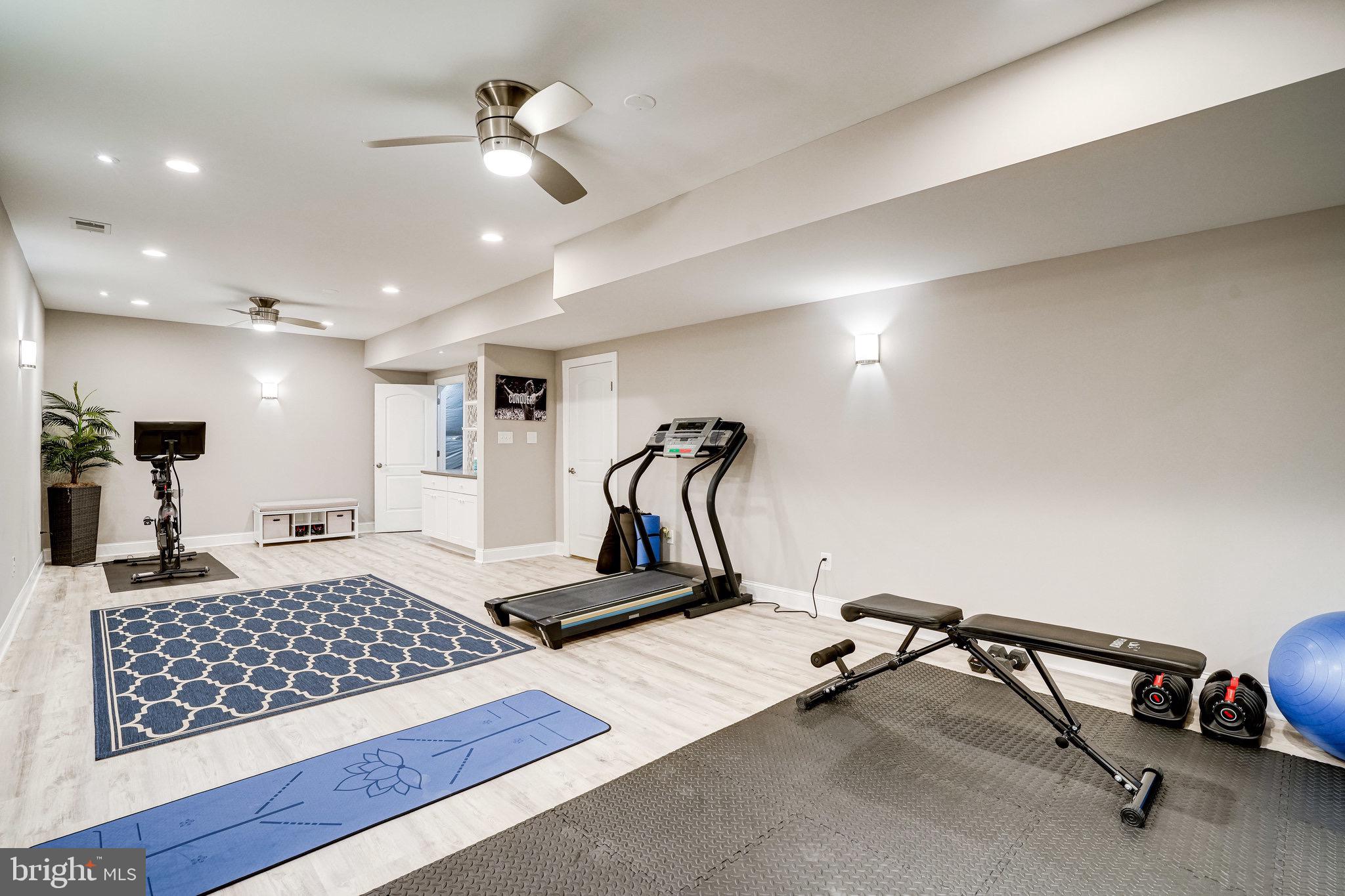 7561 Glen Pointe Court Springfield, VA 22153 - Photo 63 of 67 Fantastic Exercise/ 5th Bedroom/ Play Room