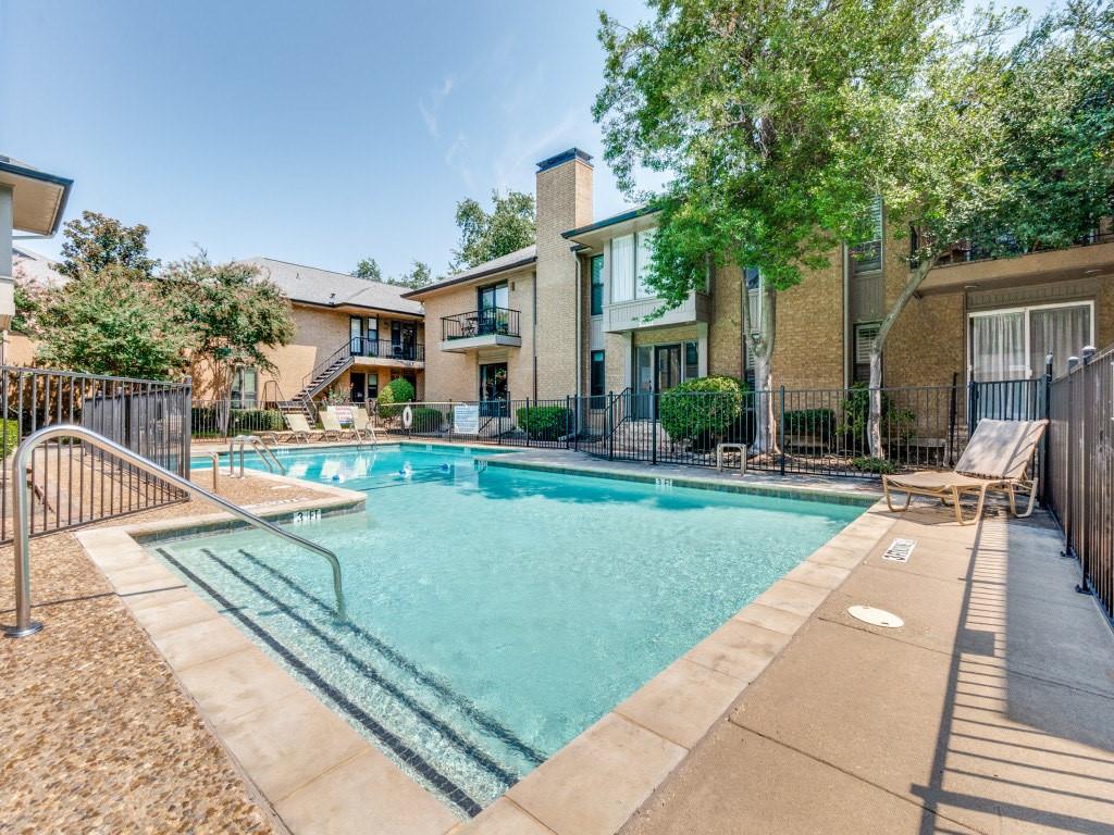 10755 Villager Road, Unit B Dallas, TX 75230 - Photo 19 of 24 a view of a house with a yard patio and a patio