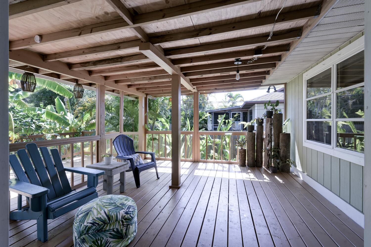 3745 Southeast Middle Street Stuart, FL 34997 - Photo 18 of 25 Backyard deck