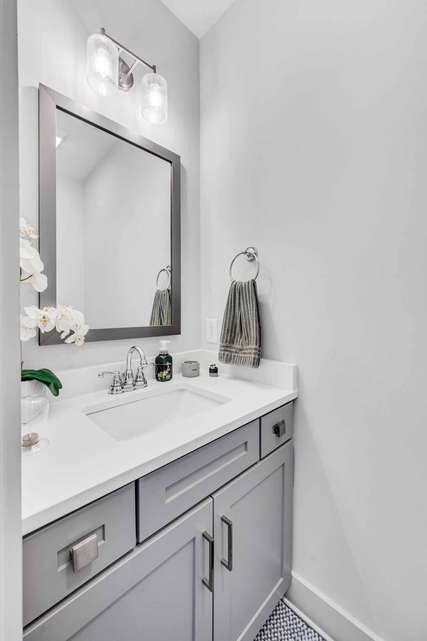 740 Inspiration Boulevard Madison, TN 37115 - Photo 24 of 55 a bathroom with a sink and a mirror