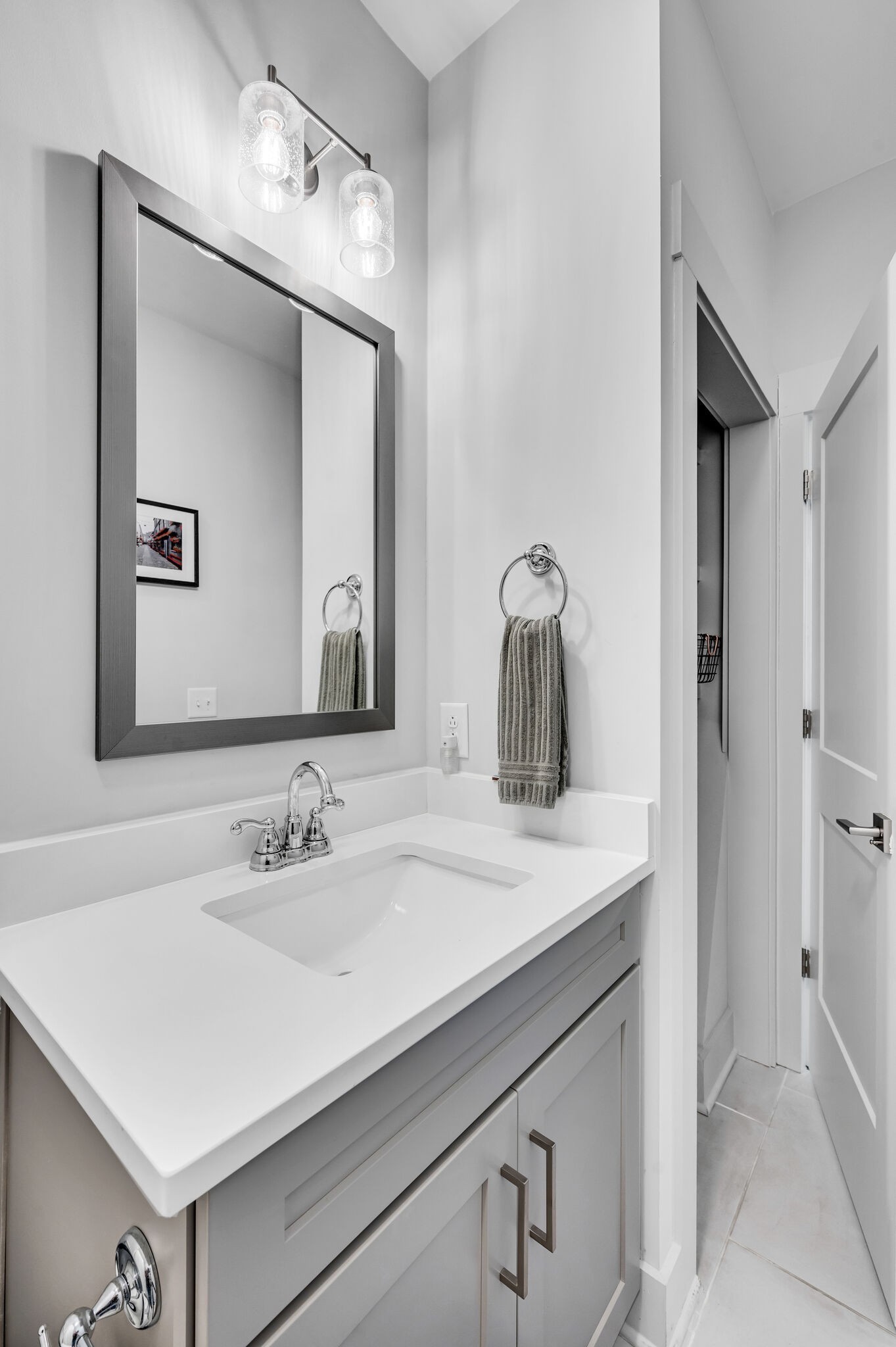 740 Inspiration Boulevard Madison, TN 37115 - Photo 38 of 55 a bathroom with a sink vanity and a mirror