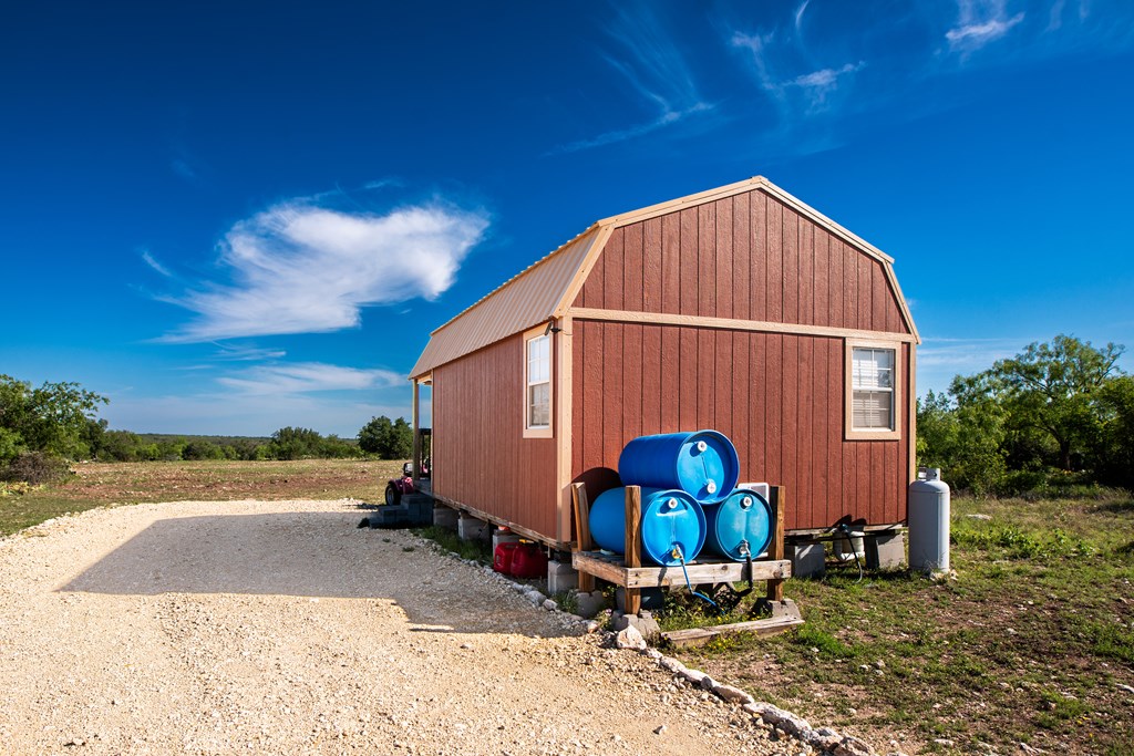 Eor N Spur Eden, TX 76837 - Photo 28 of 40 a view of a backyard with a patio