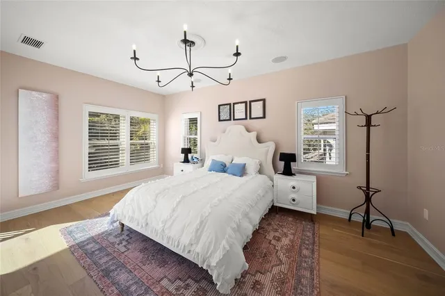 a room with furniture and a window