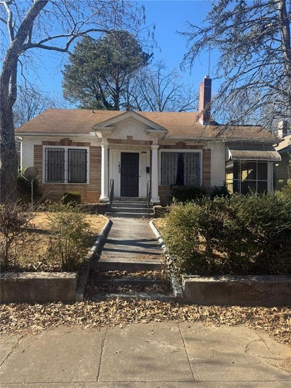 front view of a house