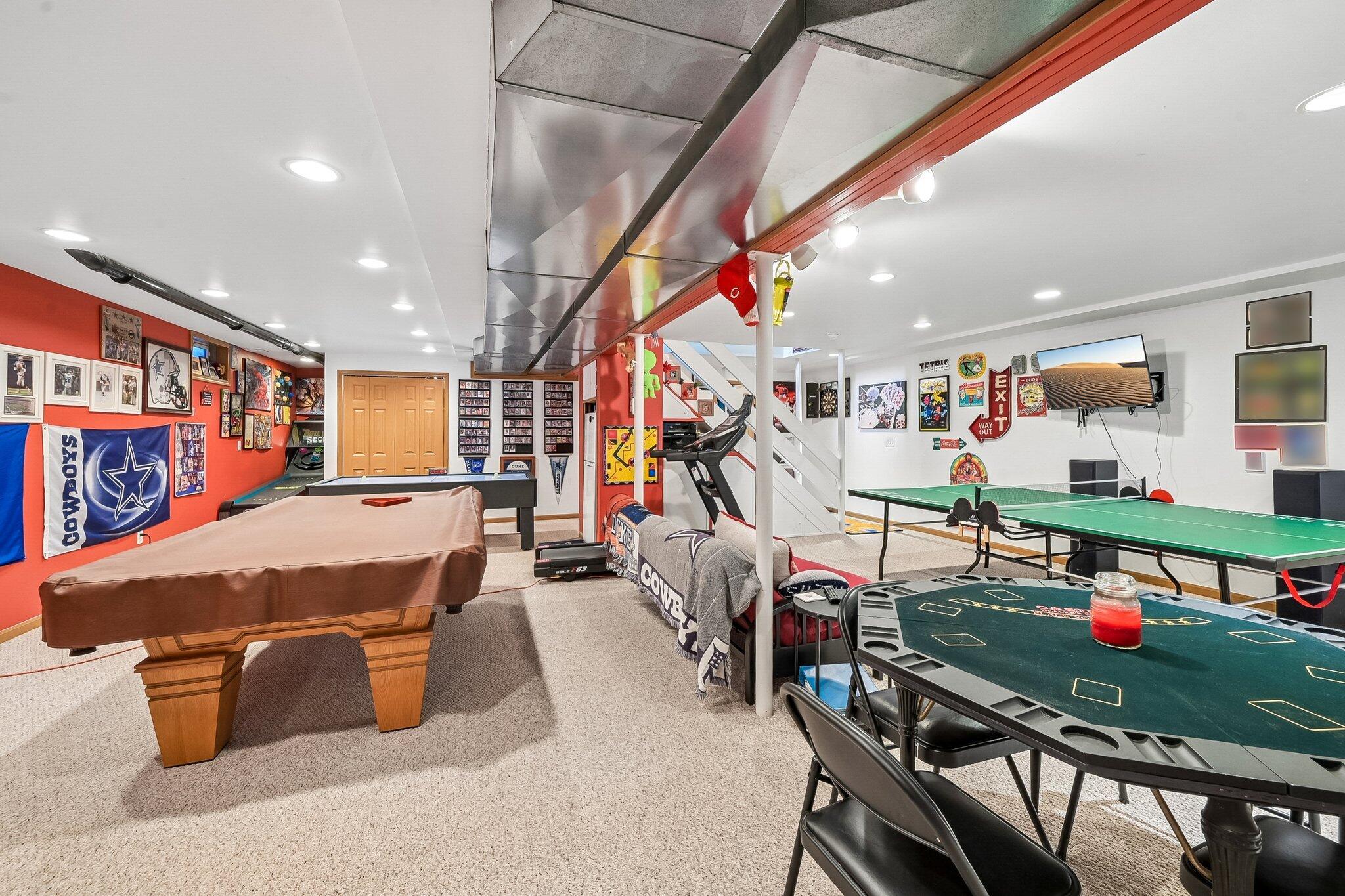 12417 Bulen-Pierce Road Lockbourne, OH 43137 - Photo 51 of 129 Lower Level Rec Room