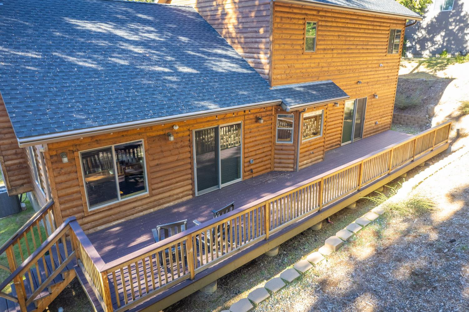 41876 Timber View Lane Shaver Lake, CA 93664 - Photo 11 of 85 a view of a building with stairs