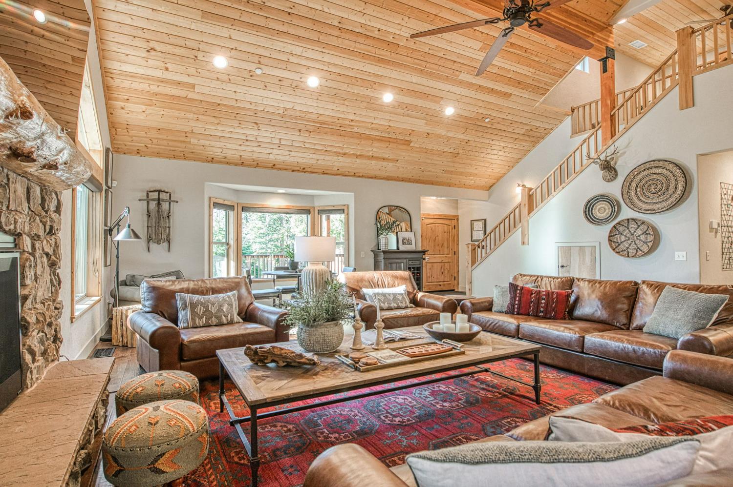 41876 Timber View Lane Shaver Lake, CA 93664 - Photo 29 of 85 a living room with furniture and a window
