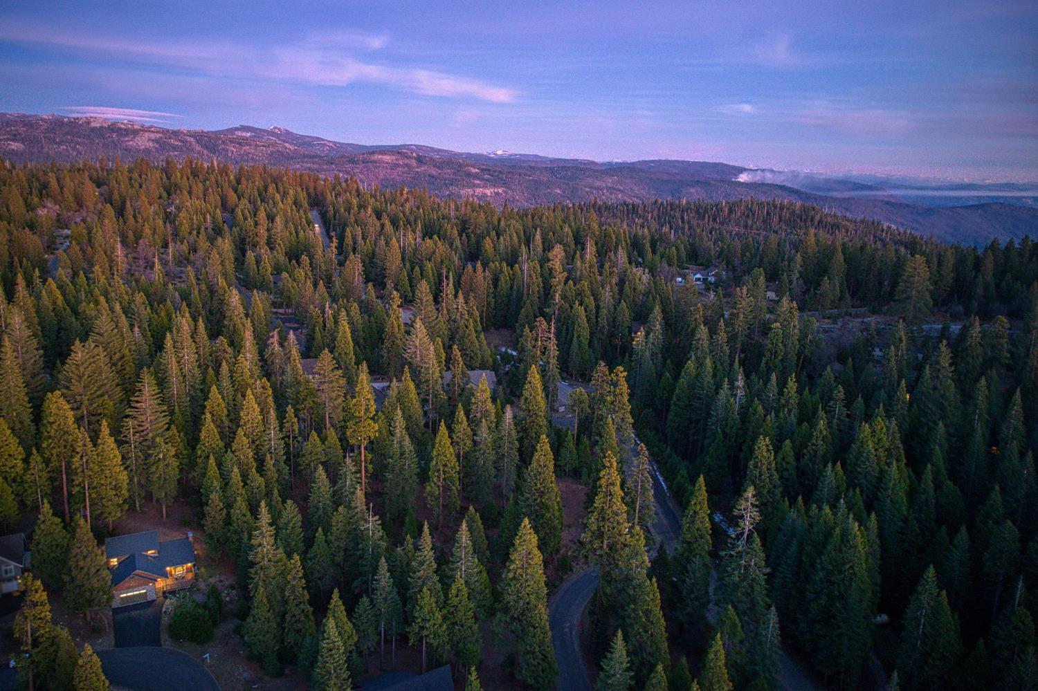41876 Timber View Lane Shaver Lake, CA 93664 - Photo 82 of 85 a view of a city with a mountain