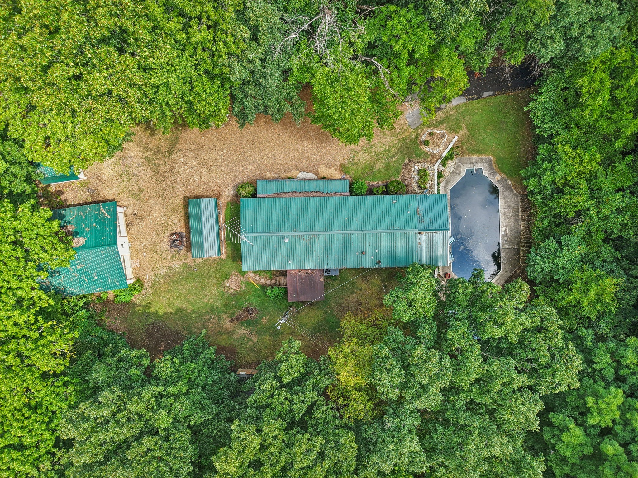 7498 Swift Road Greenbrier, TN 37073 - Photo 60 of 69 an aerial view of a house with a yard