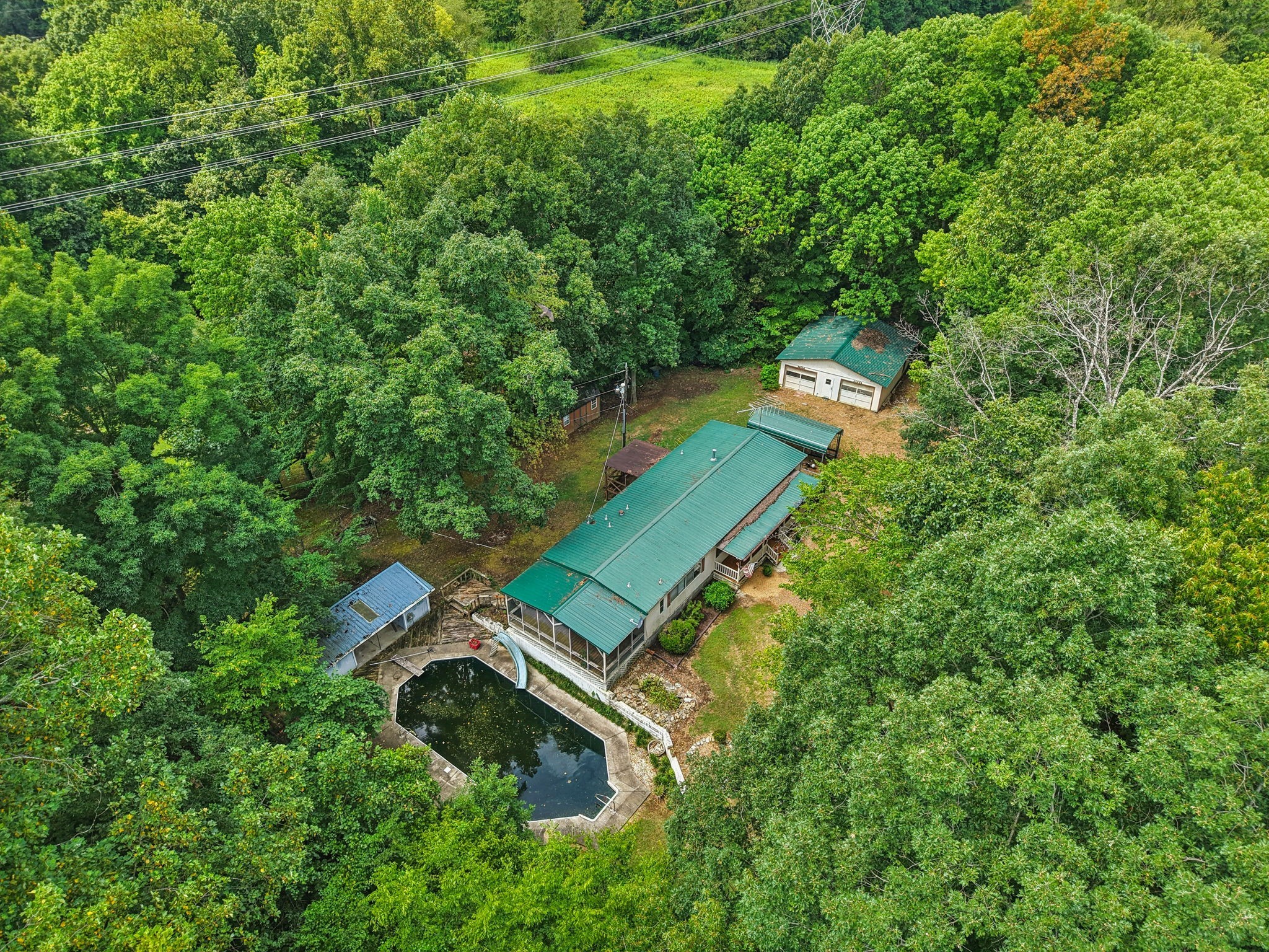 7498 Swift Road Greenbrier, TN 37073 - Photo 63 of 69 an aerial view of a house with a yard